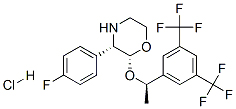 (2R,3S)-2-[(1R)-1-[3,5-雙(三氟甲基)苯基]乙氧基]-3-(4-氟苯基)-嗎啉鹽酸鹽